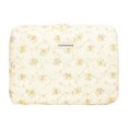 thumbnail image 1 of Maoww Housse d'Ordinateur Portable Matelassée avec Fermeture Éclair Lisse et Résistance à la Poussière Sac à Fleurs Résistant à la Poussière Jaune 15 Pouces, 1 of 6