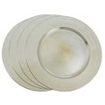 thumbnail image 4 of Saro Lifestyle Design Classique Plaque de Recharge Ronde de 13 Po - Platine (Ensemble de 4), 4 of 4
