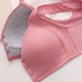 thumbnail image 5 of Yuzhih Womens Everyday Bra Front Closure Full Coverage Comfortable Front Button Bras Wireless Push up Bralettes with Support, 5 of 5