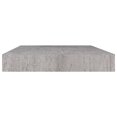 thumbnail image 3 of vidaXL Floating Wall Shelf Concrete Grey 50x23x3.8 cm MDF, 3 of 4