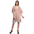 thumbnail image 3 of Moomaya Robe Courte de Caftan de Plage, Robe de Couverture Imprimée, Kaftan pour Femmes, Tenue de Plage, Couverture, 3 of 4