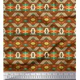 thumbnail image 1 of Soimoi Cotton Voile Fabric Geometric Southwestern Decor Fabric Printed Yard 56 Inch Wide, 1 of 3