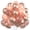 Or Rose, variante sur Ensemble de 30 Pcs/Pack Ballons de Fête d'Anniversaire Ruban Festif Émulsion Coloré Joyeux Festival Arche de Ballons Décor de Mariage