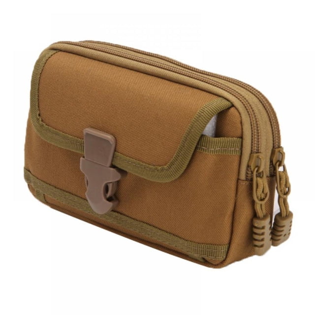Portefeuille de Poche pour Téléphone Mobile Extérieur 6,5 Pouces Couleur Unie/couleur Camouflage