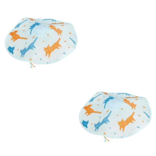 mmirethe Cat Toy For Interactive Play - Comfortable And Soft Cat Toys Interactive Automatic Cat Toy Toy For Cat Pet Toy blue Battery version 2Set