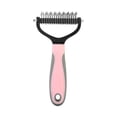thumbnail image 1 of Meitianfacai Pet Comb Dog Comb Pet Shedding Comb Double Sided Stainless Steel Pet Knotting Comb, 1 of 1