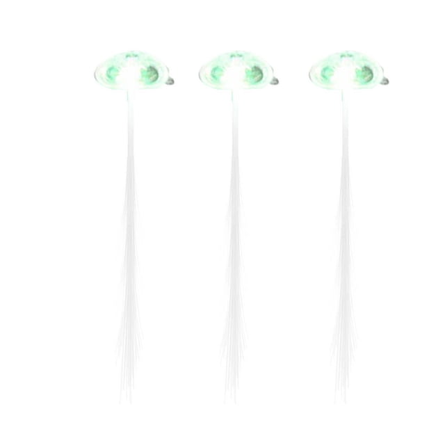 WIFKLSIIPG LED Lights Hair Light up Fiber LED Hair Barrettes Party Favors for Party Bar Dancing Hairpin Hair Clip Multicolor Flash Barrettes Clip Braid