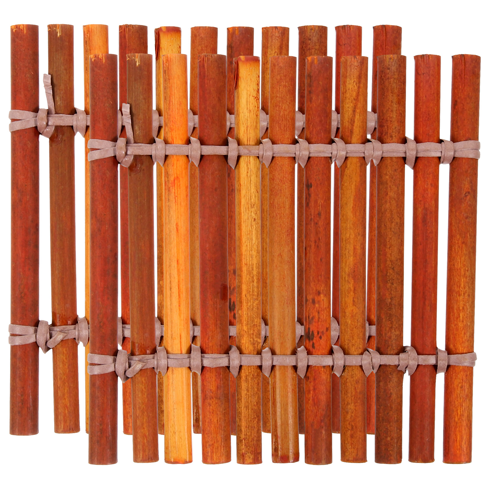 Miangastore Household Cup Mat Brown 2Pcs 3.93x3.93in