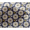 thumbnail image 4 of oneOone Viscose Chiffon Royal Blue Fabric Florals Sewing Craft Projects Fabric Prints By Yard 42 Inch Wide, 4 of 4