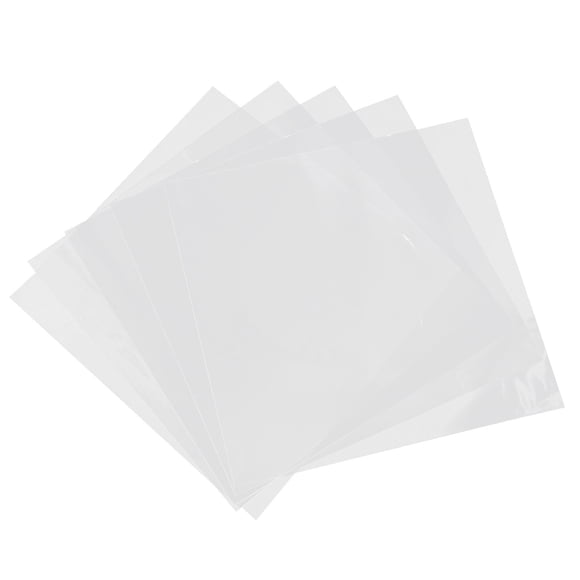 OFFIGAM 50Pcs Crystal Clear Vinyl Record Covers for Vinyl Record Lovers