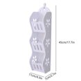 thumbnail image 3 of SLYNSHome Hanging Baskets for Bathroom,Wall Mount 3 Tier Storage Basket Plastic Shelves Rack for Kitchen Storage & Organization, 3 of 6