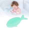thumbnail image 4 of Silicone Bath Brush, Cartoon Bath Brush Comfortable  For Bath Shampoo Green, 4 of 8