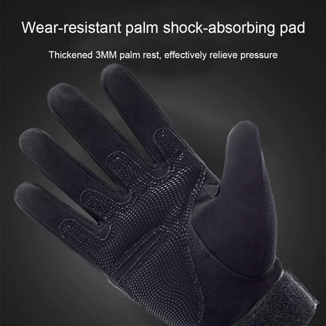 Maoww 1 Paire de Gants Respirants Ajustables pour Cyclisme Protection des Mains Randonnée Chasse Sac à Dos Couleur Sable TG