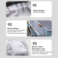 thumbnail image 4 of Neinkie Bande de Ventre Lavable pour Chien Mâle, Enveloppe de Ventre Lavable pour Chien Mâle, Couches pour Chien Mâle, 4 of 7