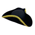 thumbnail image 1 of YSABOXY TRICORN HAT PARTY CARIBBEAN PIRATE ADULTS FANCY DRESS '(, 1 of 1