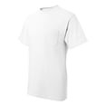 thumbnail image 3 of Hanes 5590 Tagless Pocket T-Shirt Size Large, White, 3 of 7