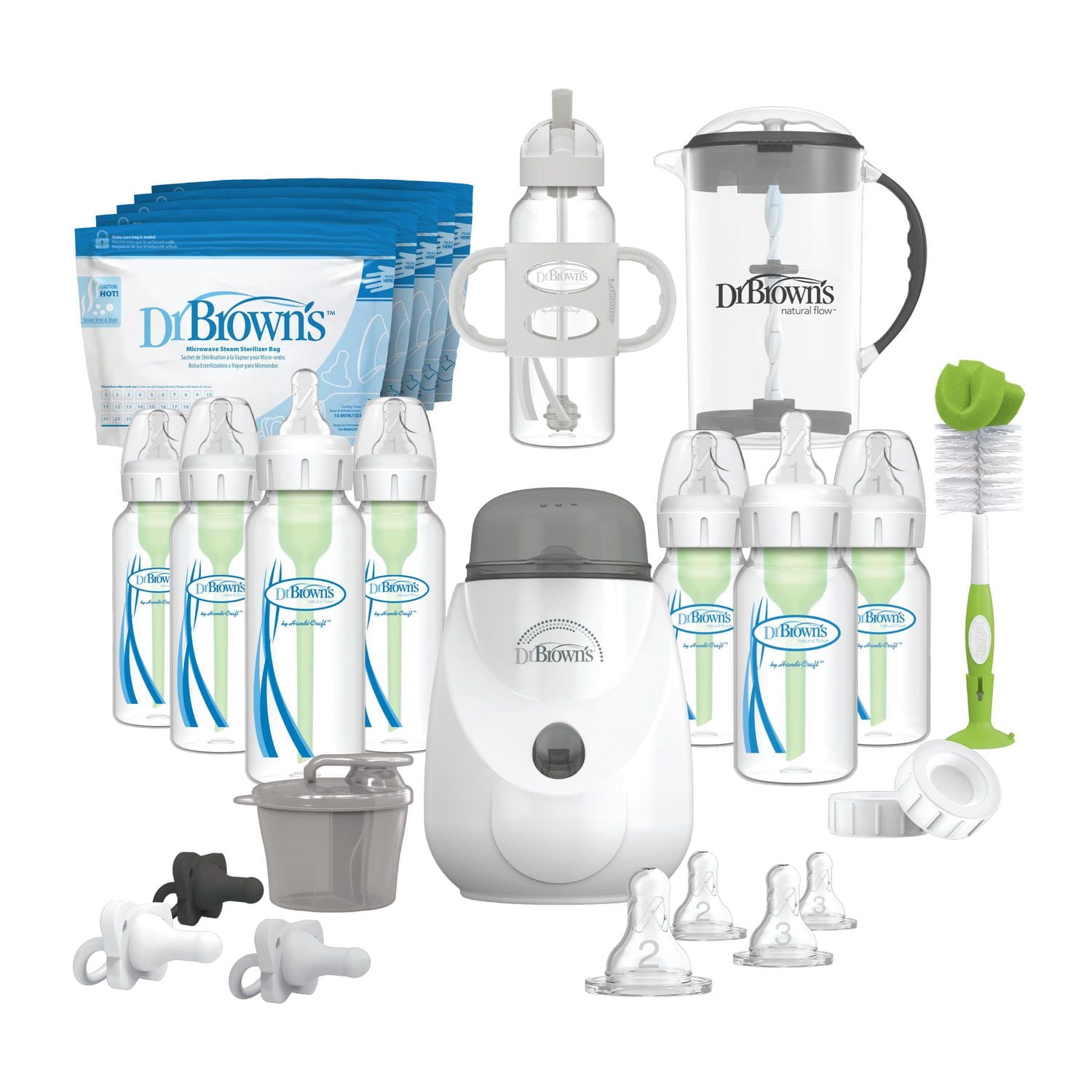 Dr. Brown's Natural Flow Anti-Colic Options+ All-In-One Gift Set