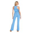 thumbnail image 3 of No Boundaries Women's Rib Pajama 2-Piece Set, 3 of 6