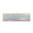 thumbnail image 2 of Mechanical Gaming Keyboard Typewriter Rainbow RGB Backlit Keyboard 104 Retro Round Keycaps Wired Mechanical Keyboard Blue Switch for Desktop Computer PC, 2 of 7