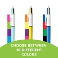 thumbnail image 4 of BIC 4-Color Original and Fashion Retractable Ball Pens, Medium Point (1.0 mm), 3-Count pack, Retractable Ball Pen with Long-Lasting Colourful Ink, 4 of 6