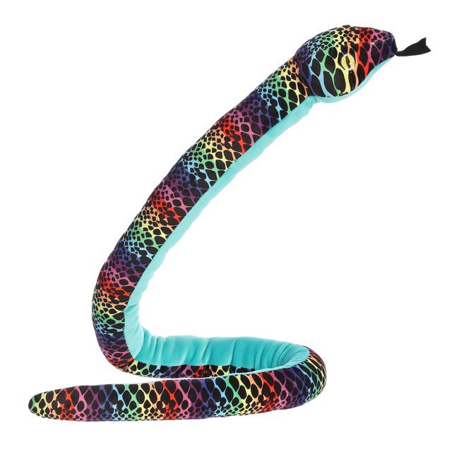 Aurora Peluches Serpents-Kusheez-Arc-en-Ciel 51 Pouces