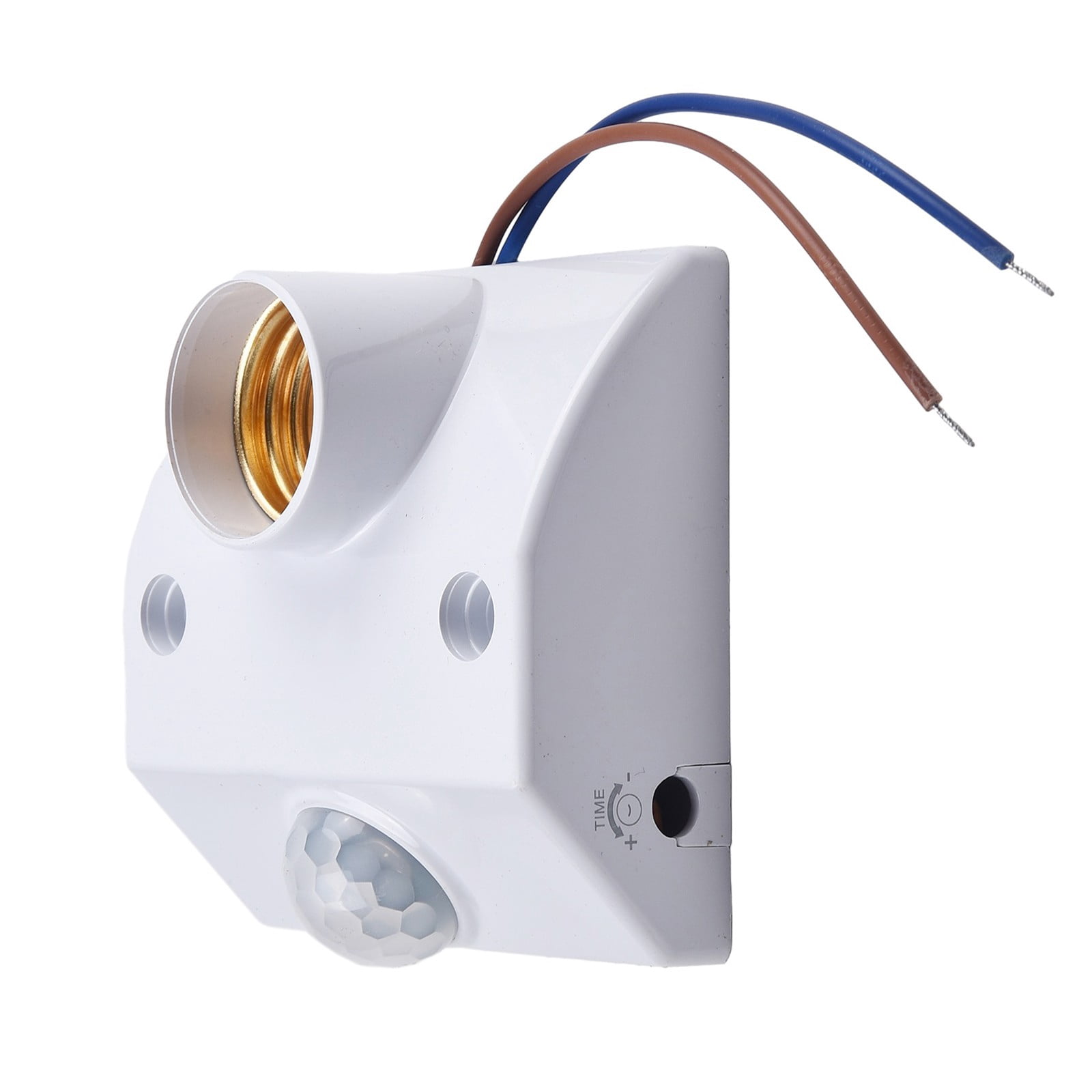 Smart And Energy Saving Pir Motion Sensor Light Socket For E27 Bulb Ac110 240V