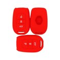 thumbnail image 1 of relayinert 3piece Soft And Safe Silicone Car Key Case Stylish For Fashionable Look Fashionable Appearance red, 1 of 6