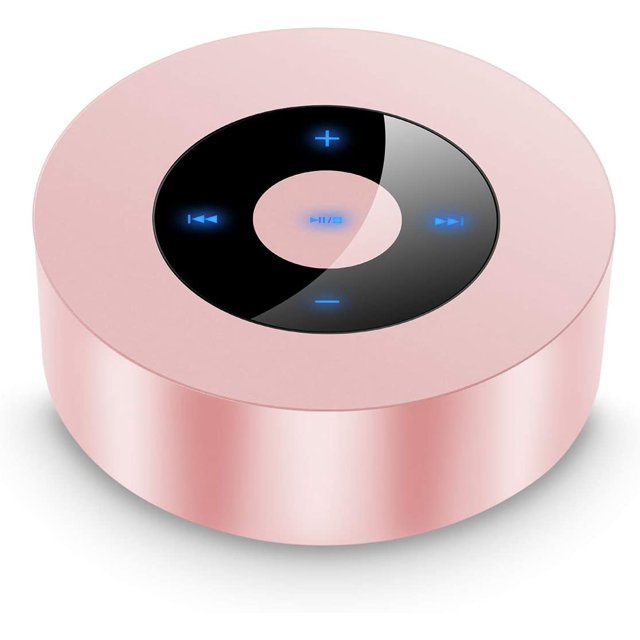 Jinsinto Portable Bluetooth Speaker, Mini Bluetooth Speaker (Pink)