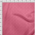 thumbnail image 4 of oneOone Silk Tabby Rose Pink Fabric Kids Foot Craft Projects Decor Fabric Printed By The Yard 42 Inch Wide, 4 of 5