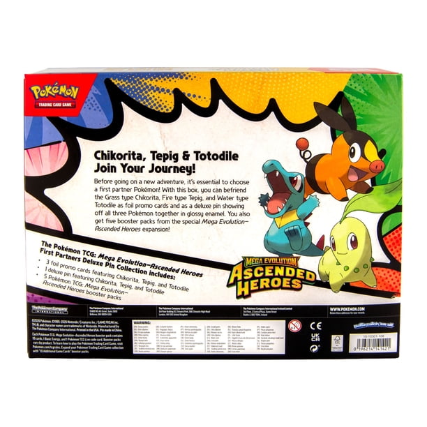 Pokémon TCG: Mega Evolution— Ascended Heroes First Partners Deluxe