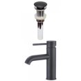 thumbnail image 1 of American Imaginations AI-29490 1 Hole CUPC Approved Lead Free Brass Faucet Set In Black Color - Drain Incl., 1 of 5