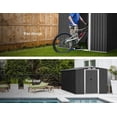 thumbnail image 3 of Relyard 6x6 Metal Outdoor Storage Garden Shed, 3 of 5