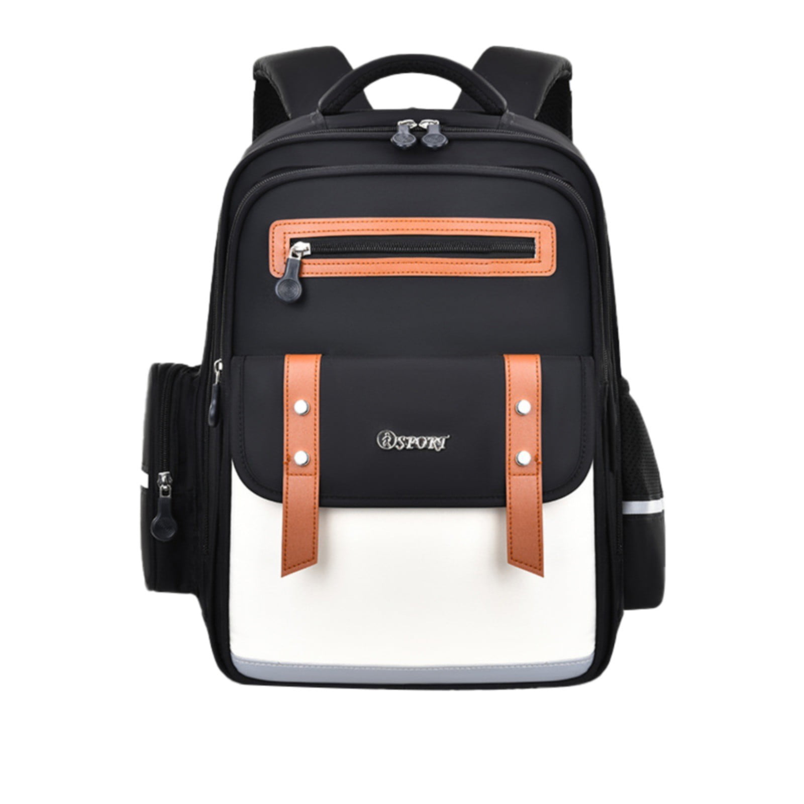 Large Capacity Backpack for School Nylon Laptop Bookbag Travel Daypack Coofay Large Laptop Backpack 17 Inch with USB Charging Port  main image 3