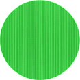 thumbnail image 1 of Ahgly Company Tapis Rond Lavable en Machine Intérieur Transitionnel Vert Lime, 4 Pieds Rond, 1 of 7