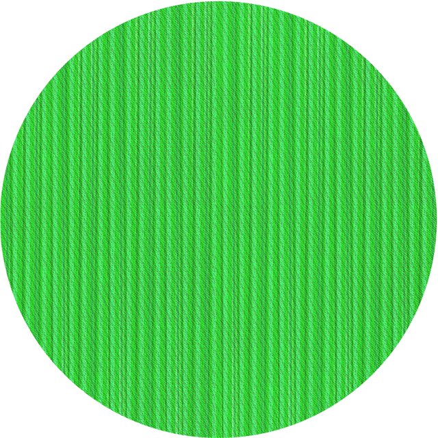 Ahgly Company Tapis Rond Lavable en Machine Intérieur Transitionnel Vert Lime, 4 Pieds Rond
