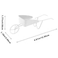 thumbnail image 2 of LOLIPPYY Small Wheelbarrow Decor for DIY Projects Iron Vintage Barrow 1Pcs, 2 of 8