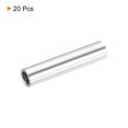 thumbnail image 3 of Unique Bargains Écrou d'Accouplement Rond M4x0,7 Mm 25mm Fileté Connecteur Tige Tube de Tige 20 Pack, 3 of 6
