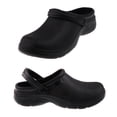 thumbnail image 3 of Men Women Slip Resistant Chef Clogs Mulitfunctional Restaurant Kitchen Garden black EU 39, 3 of 8