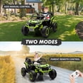 thumbnail image 2 of 24V 2-Seater Ride On UTV for Kids, Electric Off-Road Truck w/Remote Control, Lights, Music, Battery Powered Ride On Car for Boys Girls, 2 of 6