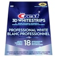 thumbnail image 3 of Crest 3D Whitestrips Professional White At-home Teeth Whitening Kit, 20 Treatments, 18 Levels Whiter, 3 of 18