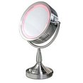 thumbnail image 1 of RDV68 Zadro Miroir Double Face Éclairé 1X-8X - Nickel Satiné, 1 of 6