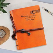 Suncoda Notebook, Vintage Key String Leather Note Book Diary Notebook