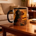 thumbnail image 2 of Ceramic Coffee Cup with Comfortable Handle, Microwave and Dishwasher Safe, 12 oz Capacity, 2 of 4