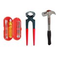 thumbnail image 1 of Hand Tools Kit For Home Use, Hand Tools Set | Combo With 8" Pincer Plier, Claw Hammer & 5 Pieces Screwdriver Set | Chrome Vanadium Steel, Utility Knives, Long-Lasting Tools, Accessories, 1 of 5