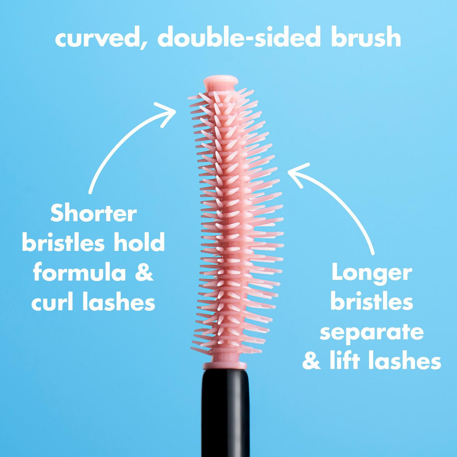 e.l.f. Cosmetics Mascara recourbant et liftant Lash ’N Roll, une courbure maximale, un lift inégalble.