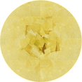 thumbnail image 1 of Ahgly Company Tapis de Zone Rond d'Intérieur Lavable à la Machine, Style Transitionnel, Brun Doré Jaune, 7 Pieds Rond, 1 of 7