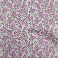 thumbnail image 1 of oneOone Rayon Pink Fabric Floral Craft Projects Decor Fabric Printed By The Yard 56 Inch Wide, 1 of 5
