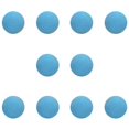 thumbnail image 3 of maskred 10 Pieces EVA Foam Golf Swing Training Exercises Balls Practice Light Blue 42mm 1Set, 3 of 6