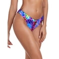 thumbnail image 4 of RELLECIGA Women's Cheeky Brazilian Cut Bikini Bottom, 4 of 6