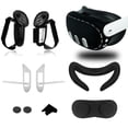 thumbnail image 1 of VR Silicone Cover Accessories for Meta Quest 3,10-in-1 Set Protective VR Shell Cover for Quest 3, Face Cover Pad with Lens Cap, Controller Grip Cover with Battery Opening and Rocker Cap, 1 of 6